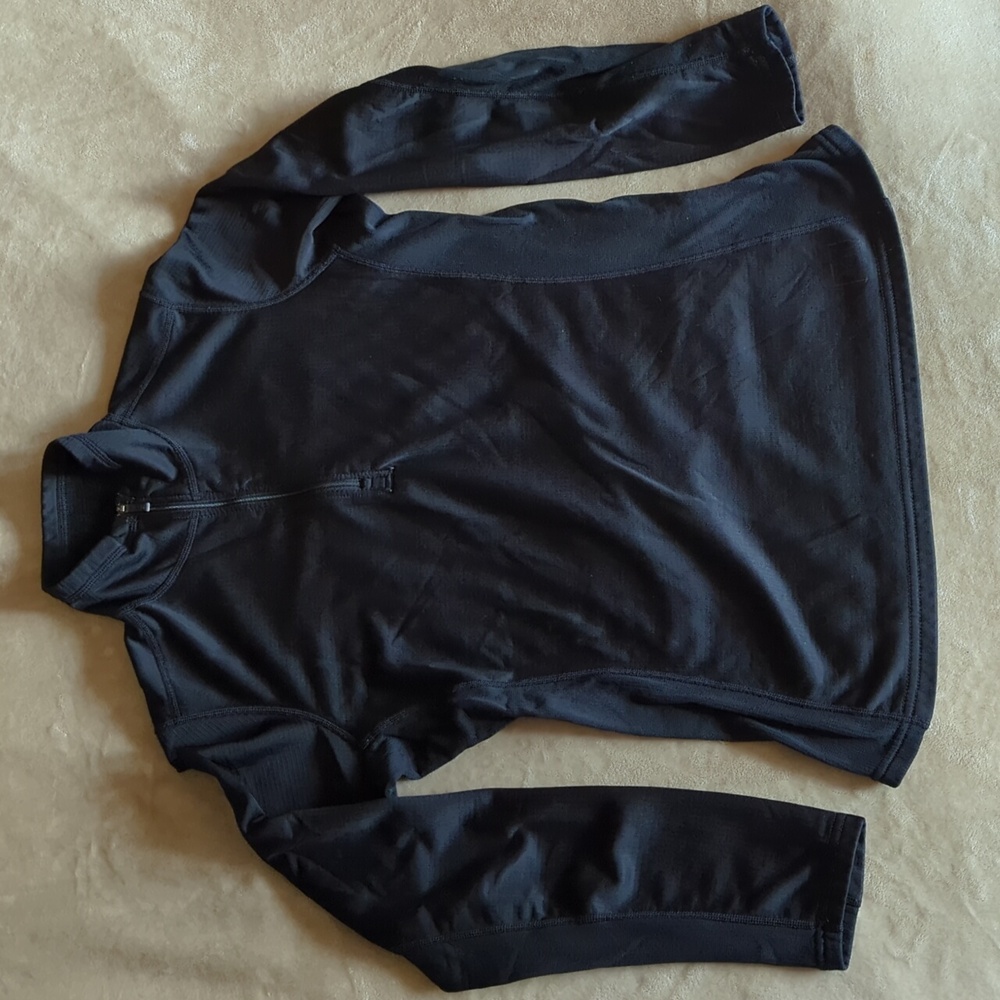 REI Black Quarter Zip